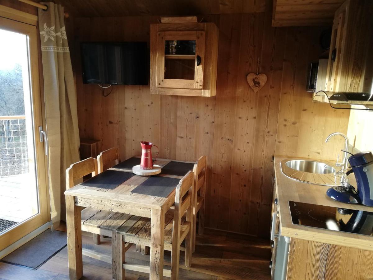 Ma Cabane Des Hautes-Alpes Saint-Julien-en-Champsaur Eksteriør bilde