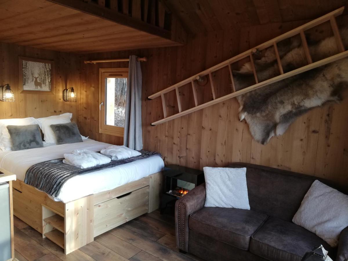 Ma Cabane Des Hautes-Alpes Saint-Julien-en-Champsaur Eksteriør bilde