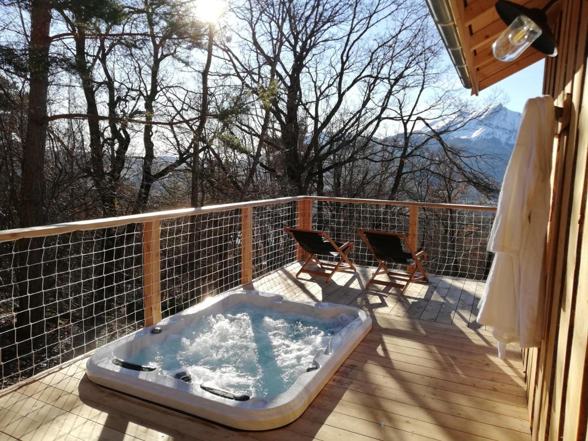 Ma Cabane Des Hautes-Alpes Saint-Julien-en-Champsaur Eksteriør bilde