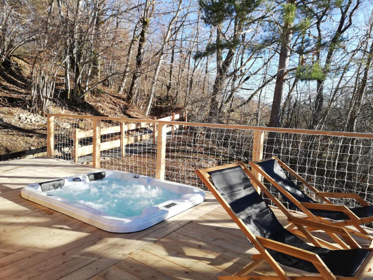 Ma Cabane Des Hautes-Alpes Saint-Julien-en-Champsaur Eksteriør bilde